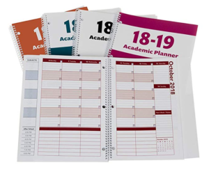2018 2019 academic planner a tool for time management best weekly
