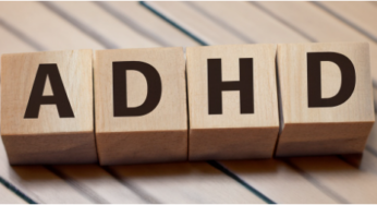 Is there a peer-reviewed analysis on the percent of adults and the percentage of children in the U.S. with DSM-defined ADHD?